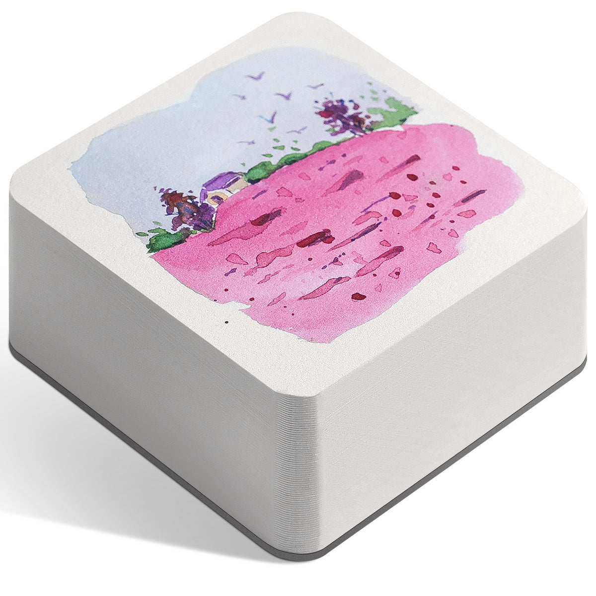 Flunbrato Mini Watercolor Sketchbook 80 Sheets, 2.6 x 2.6 Inch, 100% Cotton ，140LB 300GSM